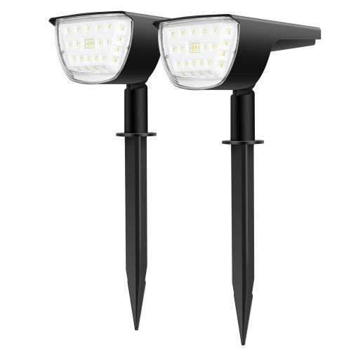 Solarek 32 LEDs Solar Landscape Spotlights IP65 Waterproof Solar Lights Auto On/Off Solar Powered Security Wall Lights Solarek 32 LEDs Solar Landscape Spotlights IP65 Waterproof Solar Lights Auto On/Off Solar Powered Security Wall Lights
