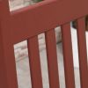 Outsunny Outdoor Rocking Chair Set of 2 with Side Table, Patio Wooden Rocking Chair with Smooth Armrests, High Back for Garden, Balcony, Porch, Suppor