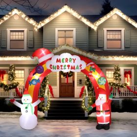 Halloween Outdoor Decorations, Blow Up Yard Decorations, Built-in LED Lights DÃ©cor for Indoor Home Party Garden Lawn Store, 5.9FT Pumpkin Ghost (Style: Santa Archaway)