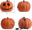 Lantern Halloween Pumpkin Lights- Waterproof Pre-lit Pumpkin Lighted JackoLantern for Halloween Porch, Party, Front Door