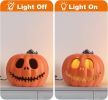 Lantern Halloween Pumpkin Lights- Waterproof Pre-lit Pumpkin Lighted JackoLantern for Halloween Porch, Party, Front Door