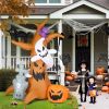 Halloween Outdoor Decorations, Blow Up Yard Decorations, Built-in LED Lights DÃ©cor for Indoor Home Party Garden Lawn Store, 5.9FT Pumpkin Ghost
