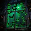 36 Pack Halloween Bats Wall Decor â€“ Lighted 3D Bat Stickers Assorted Size for Halloween Party, Bedroom Window Decorations