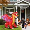 Halloween Outdoor Decorations, Blow Up Yard Decorations, Built-in LED Lights DÃ©cor for Indoor Home Party Garden Lawn Store, 5.9FT Pumpkin Ghost