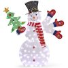 Lighted Snowman Christmas Yard Decorations