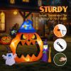 Halloween Outdoor Decorations, Blow Up Yard Decorations, Built-in LED Lights DÃ©cor for Indoor Home Party Garden Lawn Store, 5.9FT Pumpkin Ghost