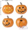 Lantern Halloween Pumpkin Lights- Waterproof Pre-lit Pumpkin Lighted JackoLantern for Halloween Porch, Party, Front Door