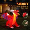 Halloween Outdoor Decorations, Blow Up Yard Decorations, Built-in LED Lights DÃ©cor for Indoor Home Party Garden Lawn Store, 5.9FT Pumpkin Ghost